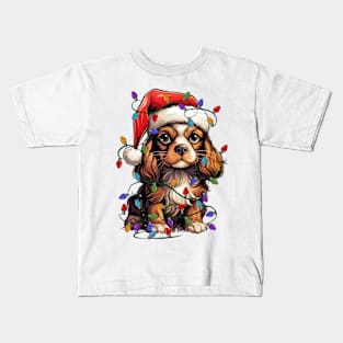 Christmas Puppy Kids T-Shirt